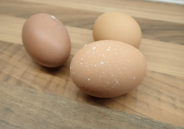Three eggs